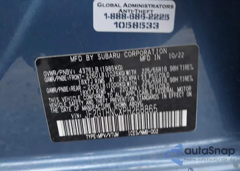 2023 Subaru Crosstrek Limited from USA, damaged, VIN JF2GTHNCXPH268865